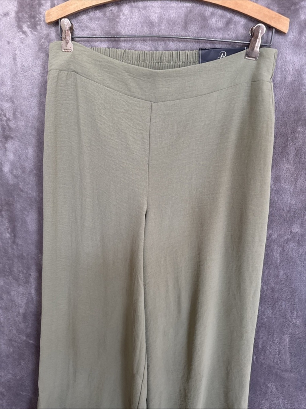 Adrianna Papell Wide-Leg Cropped Pants – Women’s Medium (NWT) - Picture 2 of 15